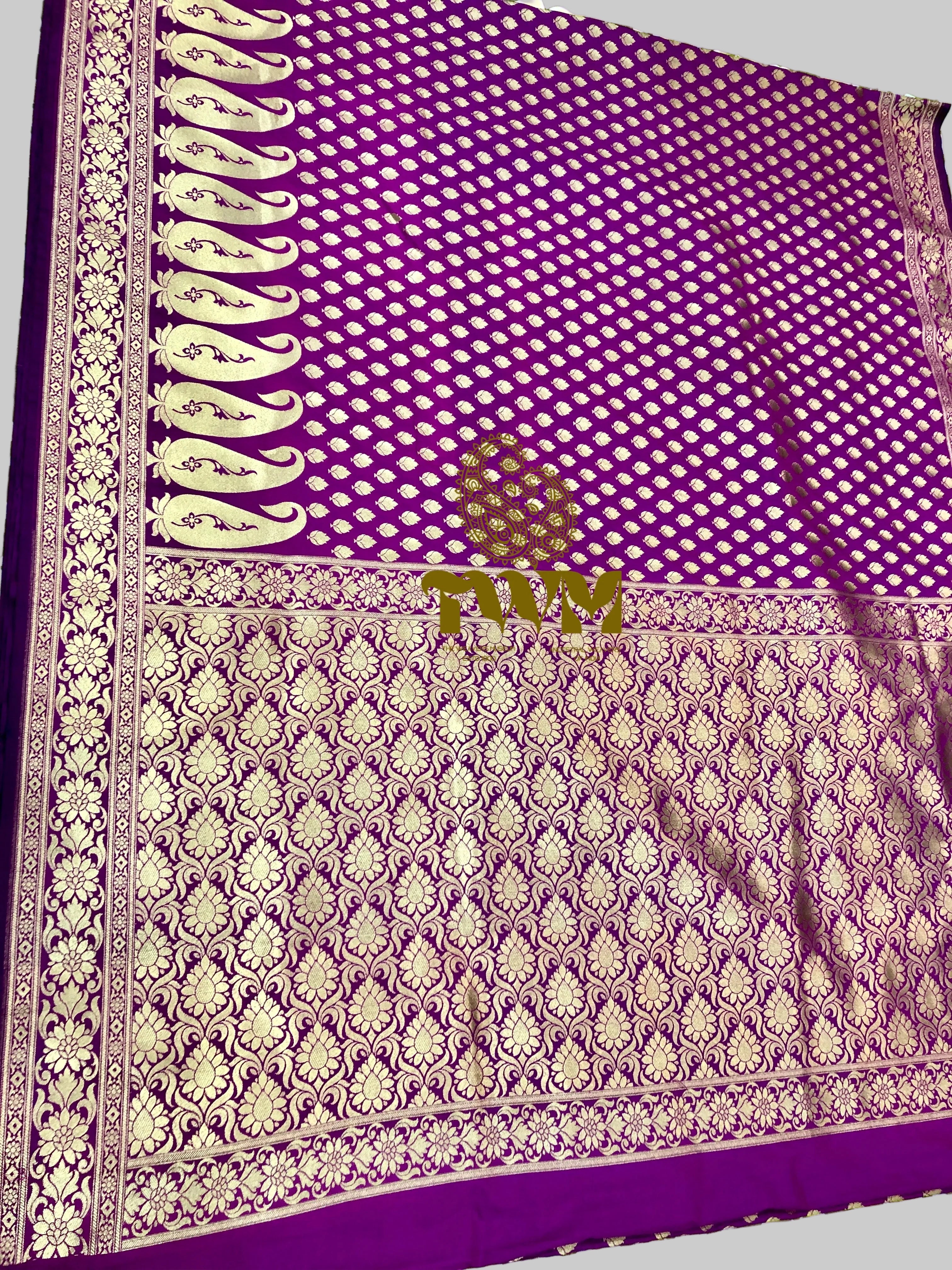 Handloom Banarasi Upada Silk Saree